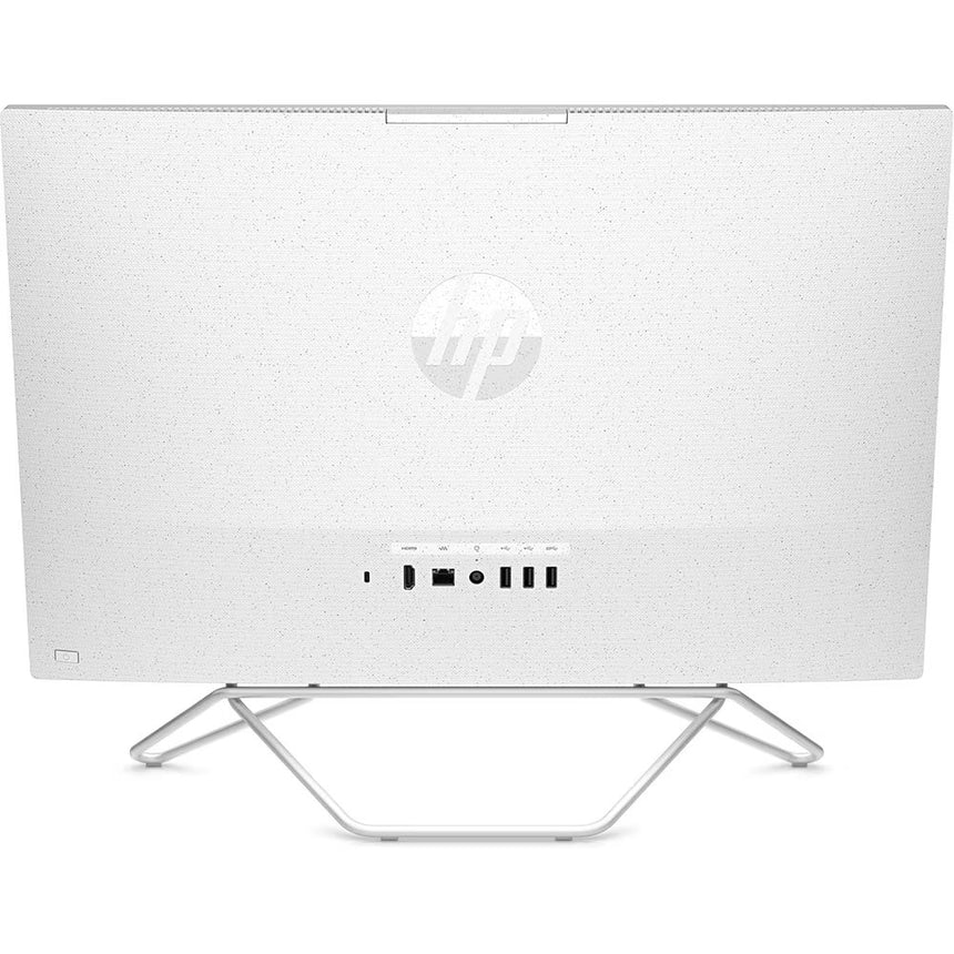 Sistem PC All in One HP 24-cb1026nq, Intel Core i7-1255U pana la 4.7GHz, 23.8" Full HD Touch, 16GB, SSD 256GB, Intel Iris Xe Graphics, Free DOS, Alb