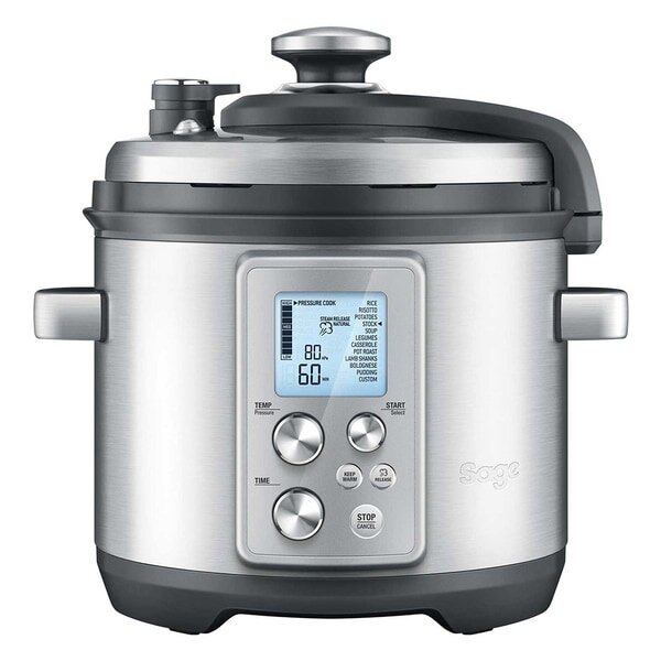 Oala sub Presiune Electrica SAGE BPR700, 6l, 1100W, Argintiu-Negru