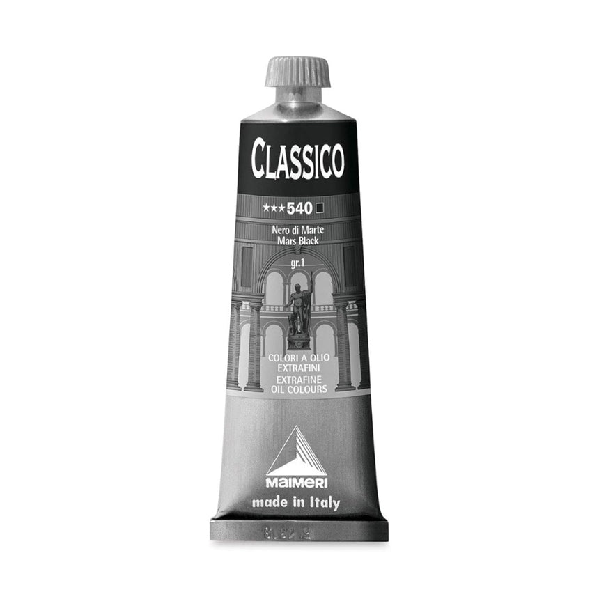 Culoare in Ulei Classico Maimeri - Mars Black - 60 ml