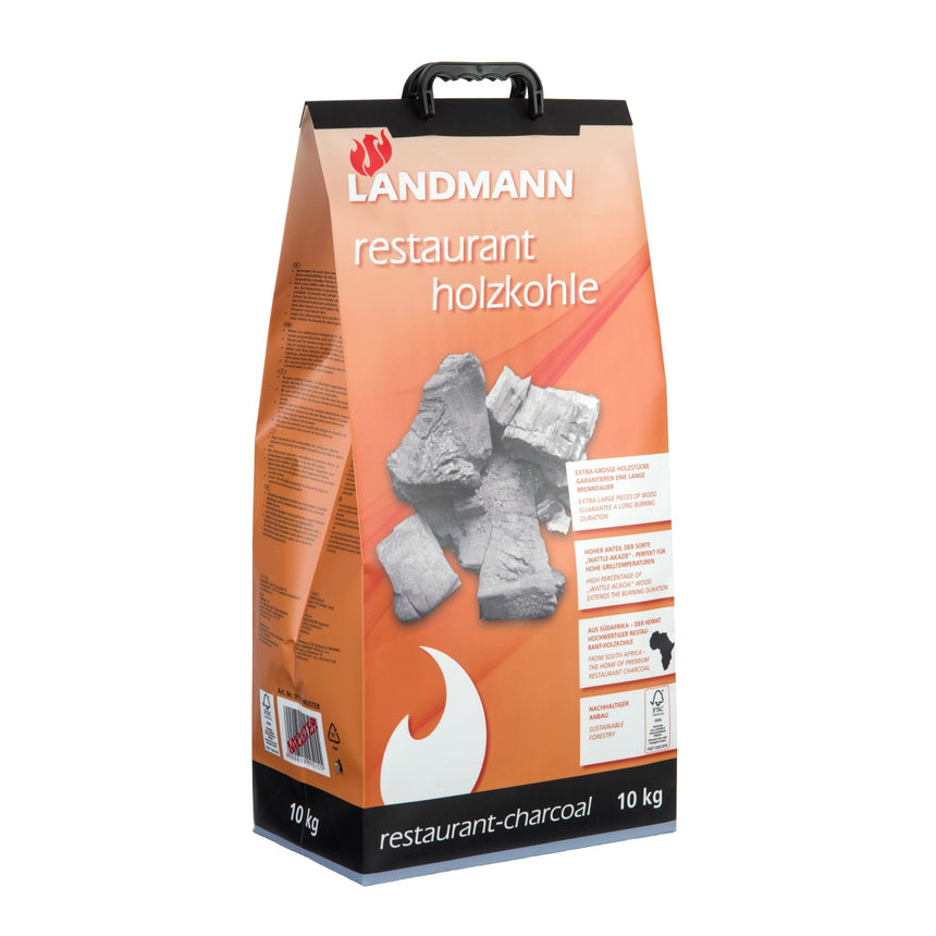 Carbune restaurant Landmann, 10 kg, temperatura ridicata, certificat FSC