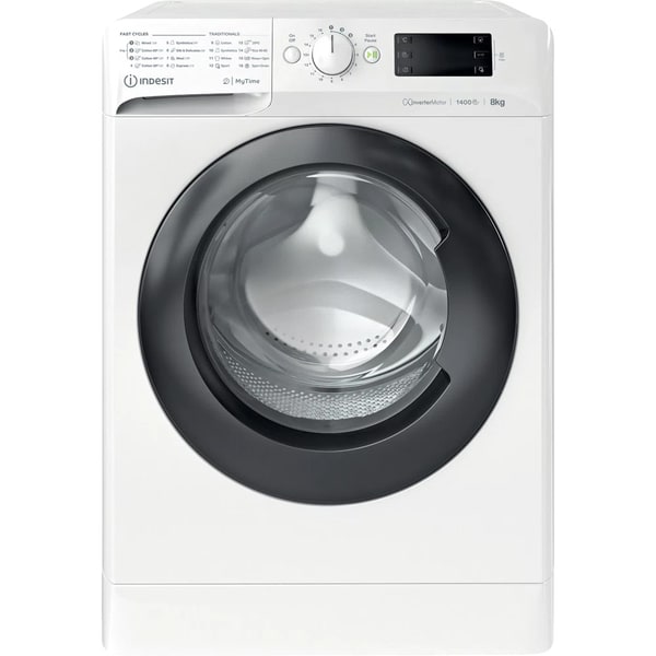 Masina de Spalat Rufe Frontala INDESIT MTWE 81495 WK EE, 8 kg, 1400rpm, Clasa B, Alb