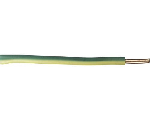 Conductor Fy (H07v-u) 1, 5mm² Verde/galben, Inel 100m