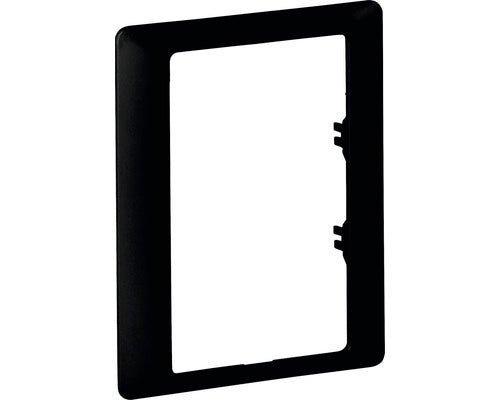 Rama Priza Dubla Cu Impamantare Legrand Valena Life, Montaj Orizontal/vertical, Negru Mat