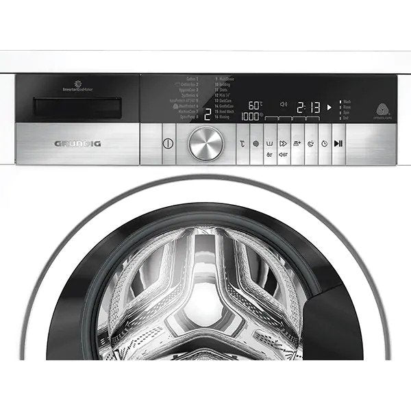 Masina de spalat rufe frontala GRUNDIG GWN48430, Multi Sense, 8Kg, 1400rpm, Clasa A+++, alb