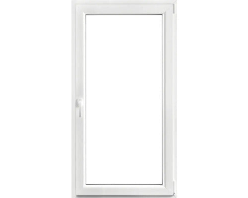 Fereastra Pvc Termopan 5 Camere Tripan 86x116 Cm Alba Deschidere Dubla Dreapta