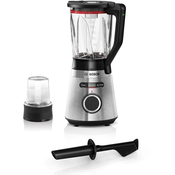 Blender BOSCH VitaPower MMB6386M, 1.5l, 1200W, Viteza Variabila, Negru-Argintiu