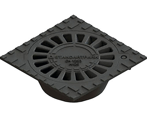 Sifon Terasa Fonta VODALAND Gratar Fonta 200x200 mm Iesire Verticala Ø 75 mm