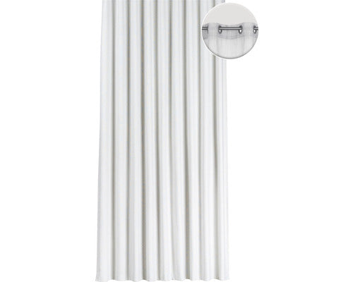 Draperie Blackout Cu Inele Atlas Crem 300x245 Cm