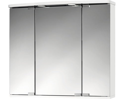 Dulap baie cu oglinda Jokey Doro, iluminare LED, PAL, 68x60 cm, alb, IP 20