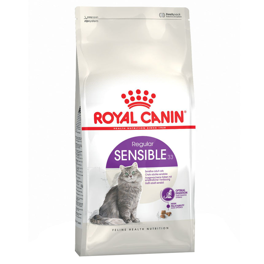 Hrana uscata pentru pisici Royal Canin, Sensible, 400g