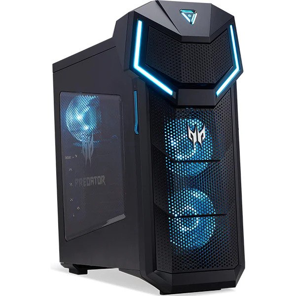 Sistem Desktop Gaming ACER Predator Orion 5000, Intel Core i7-9700K pana la 4.9GHz, 16GB, SSD 1TB, NVIDIA GeForce RTX 2070 8GB, Windows 10 Home, Negru