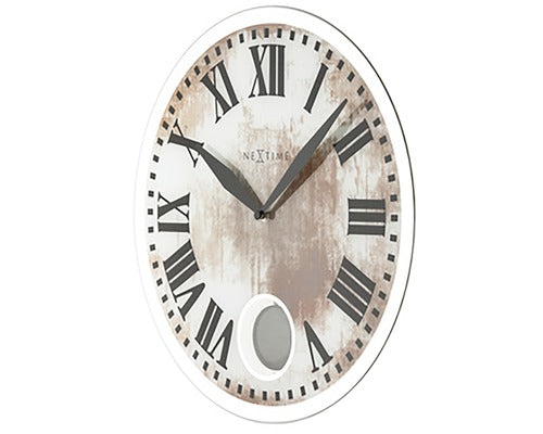 Ceas Perete Nextime Alb Colorat Ø 43 Cm