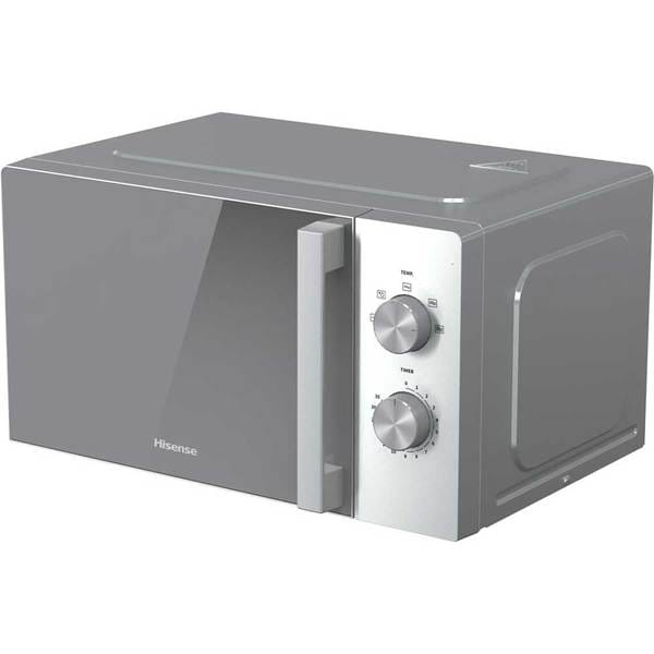 Cuptor Microunde HISENSE H20MOMP1H, 20l, 700W, Negru-Argintiu