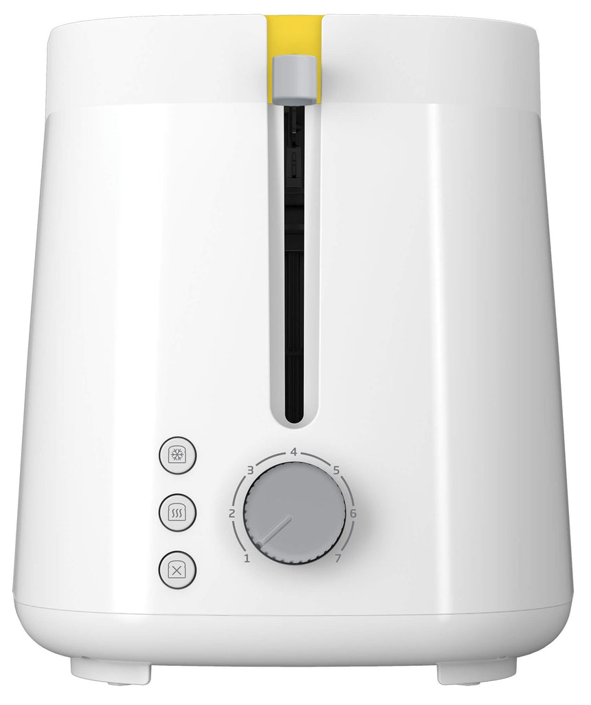Prajitor de Paine BEKO TAM4220W, 2 Felii, 800W, Alb-Gri