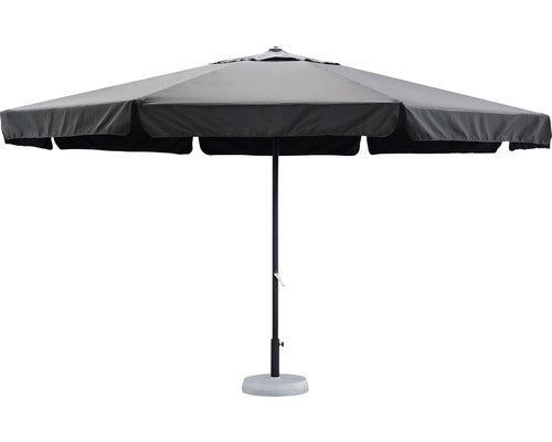 Umbrela Garden Place Ø 300 Cm H 267 Cm Poliester Gri Inchis