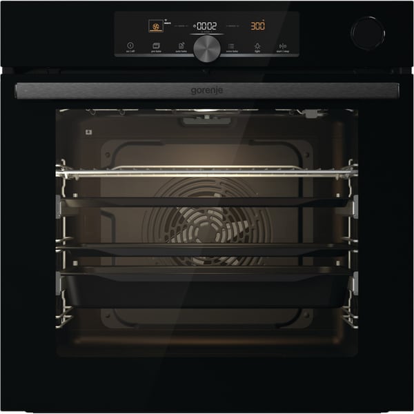 Cuptor Incorporabil GORENJE BSA6747A04BGWI, Electric, Autocuratare Catalitica, 77 l, WiFi, Clasa A+, Negru