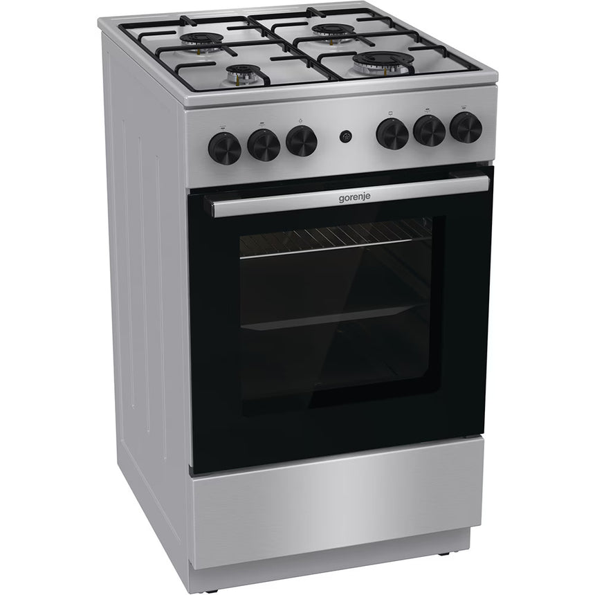 Aragaz GORENJE GGI5A21XJ, 4 arzatoare, Gaz, L 50 cm, inox