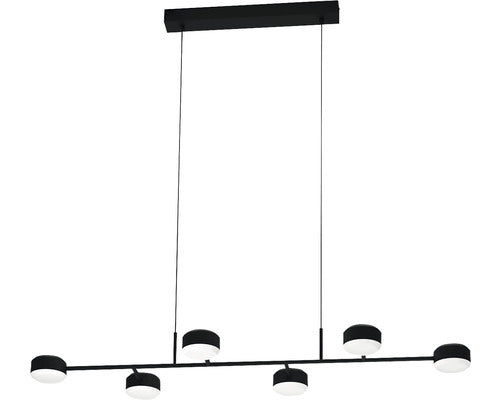 Lustra Cu Led Integrat Clavellina 42w 4800 Lumeni, Negru