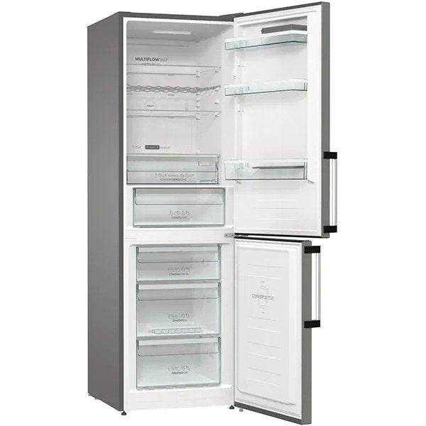 Combina frigorifica GORENJE NRC6193SXL5, No Frost Plus, 326 l, H 185 cm, Clasa D, Inox