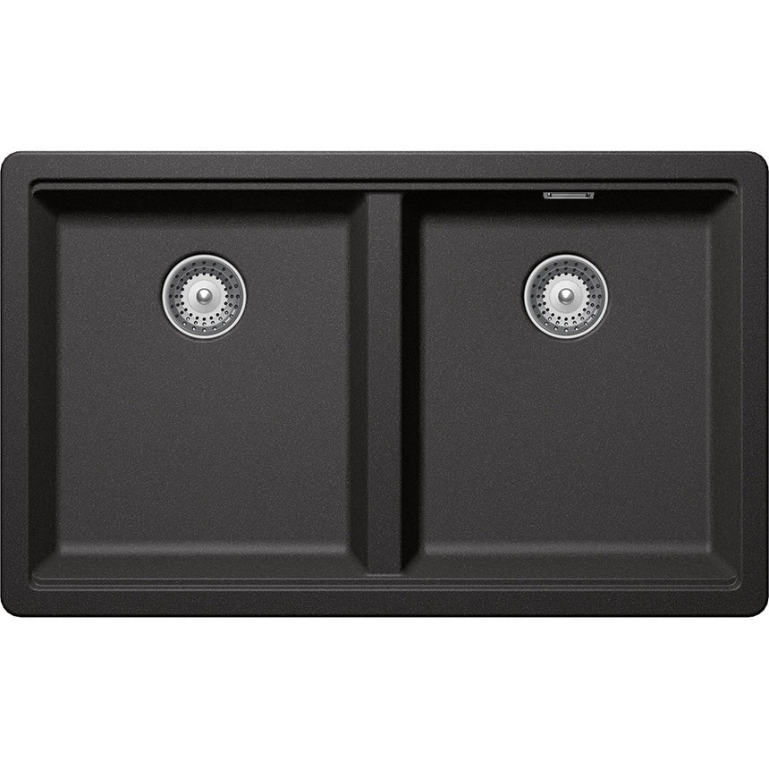 Chiuveta granit SchockGreenwich N-200 Stone Cristadur 750 x 455 mm, adancime cuva 200 mm, montare sub blat