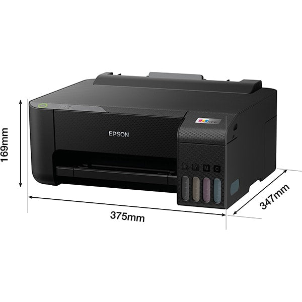 Imprimanta color CISS Epson EcoTank L1230, A4, USB, negru