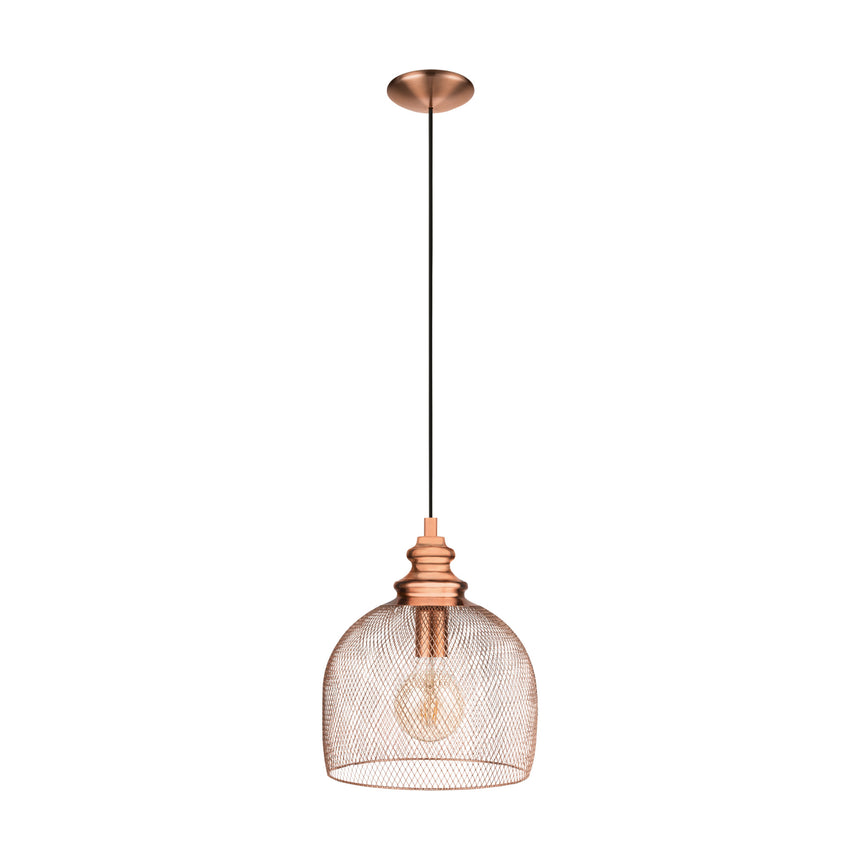 Pendul STRAITON, 49738, E27, 60W, Otel, Cupru, I 1100, Ø 280