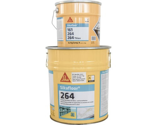 Rasina Epoxidica Pentru Pardoseli Interioare Sikafloor 264 RAL 5012 30 kg