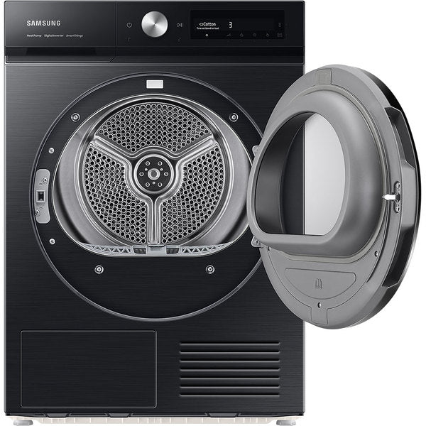 Uscator de Rufe SAMSUNG DV90BB7445GB, AI Control, Pompa de Caldura, 9 kg, 18 Programe, Clasa A+++, Negru