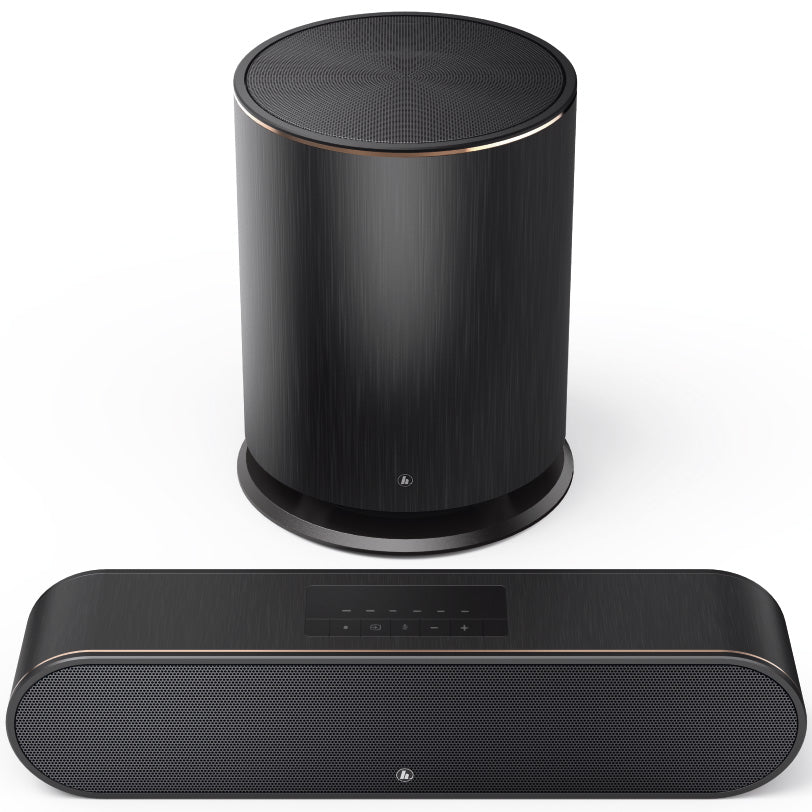 Soundbar Hama 2.1 SIRIUM3800ABT Smart Slim, wireless subwoofer, negru