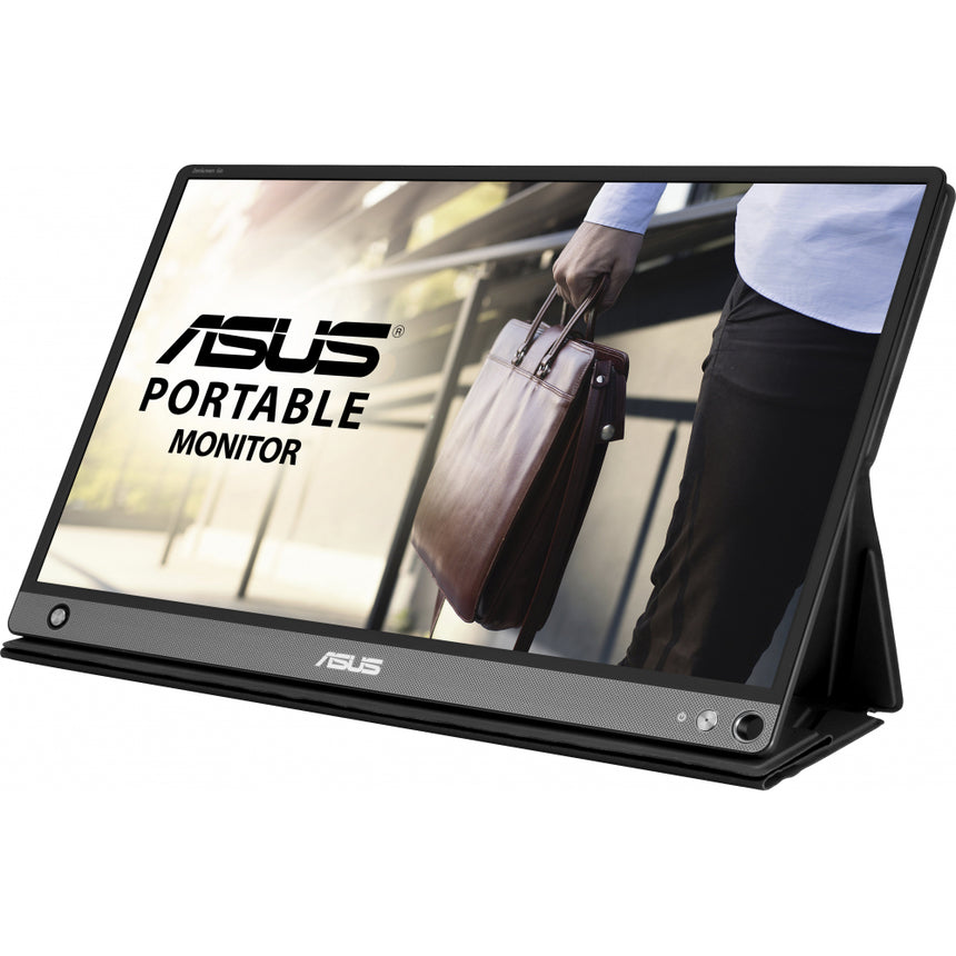 Monitor Portabil LED IPS ASUS ZenScreen 15.6", FullHD, 5ms, Flicker Free, Low Blue Light, Micro HDMI, MB16AH