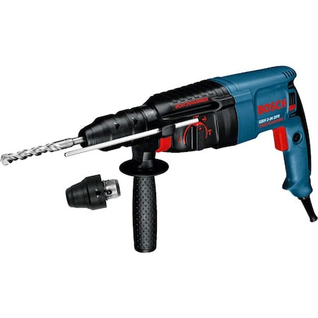 Ciocan rotopercutor Bosch Professional GBH 2-26 DFR, 800 W, 900 RPM, 2.7 J + Mandrina interschimbabila SDS-Plus