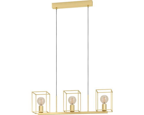 Lustra Cumiole E27 Max. 3x40w, Auriu