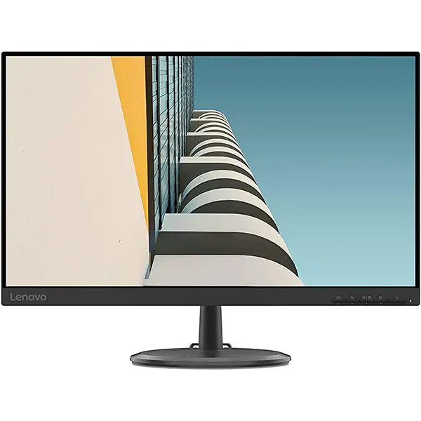 Monitor, Lenovo, D24-20, WLED, 23.8", VA, Full HD, VGA, HDMI, Negru