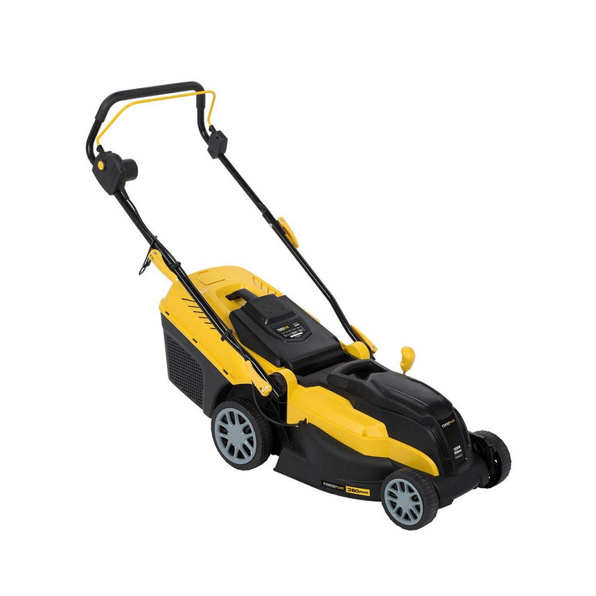 Masina de tuns gazon/iarba electrica Powerplus POWXG6251, 1600W, 380mm, cos colector 40 l