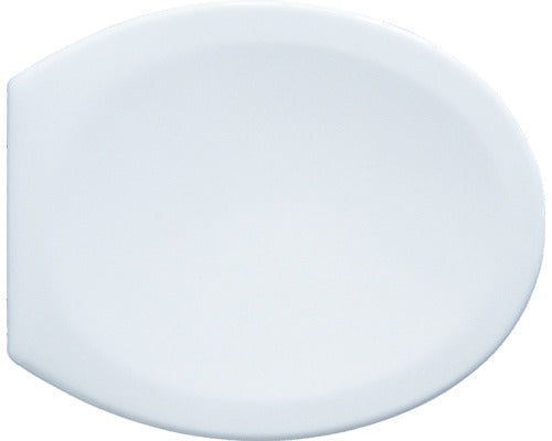 Capac WC ADOB Limone, inchidere simpla, alb 44x38 cm