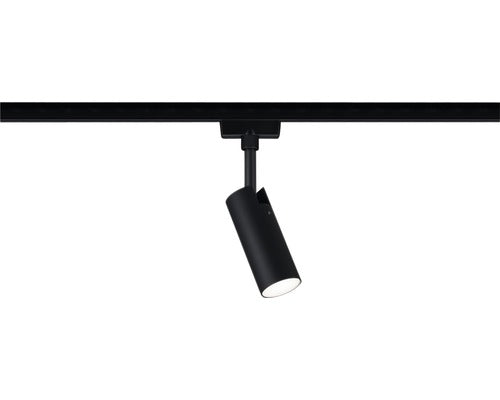 Spot Cu Led Integrat Pentru Sina Paulmann Urail Tubo 4, 5w 170 Lumeni, Negru Mat