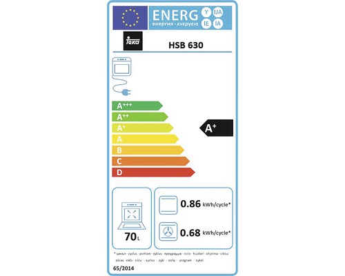 Cuptor Incorporabil Multifunctional Teka Wish Hsb 630 70l, 8 Functii, Curatare Hydroclean Pro, Touch Control Cu Display Led, Clasa A+, Negru