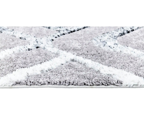 Covor Cosy Model Geometric Argintiu 80x150 Cm