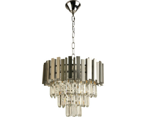 Candelabru Discret E14 Max. 5x11w, Argintiu