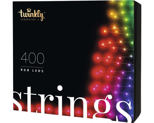 Instalatie Twinkly Generation Ii 400 Led-uri Rgb Wi-fi Controlata Prin Aplicatie