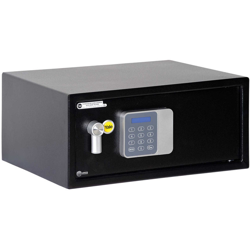 Seif electronic oaspeti Yale YLG/200/DB1, 200x430x200 mm, Otel