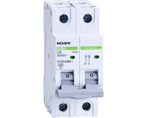 Disjunctor Electric Modular Noark 2p 40a 4, 5ka, Curba C