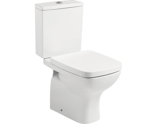 Rezervor WC ceramic Gala Street Square, 3-6 l, alimentare laterala, alb