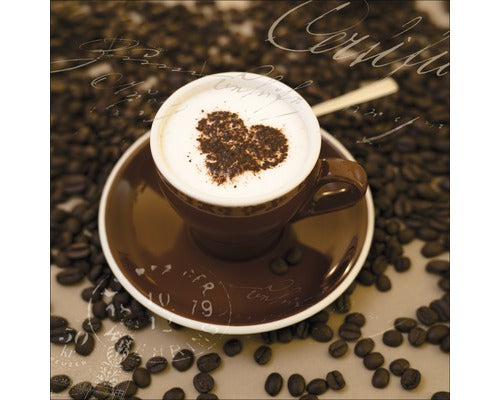 Tablou Sticla Mocca Ii 20x20 Cm