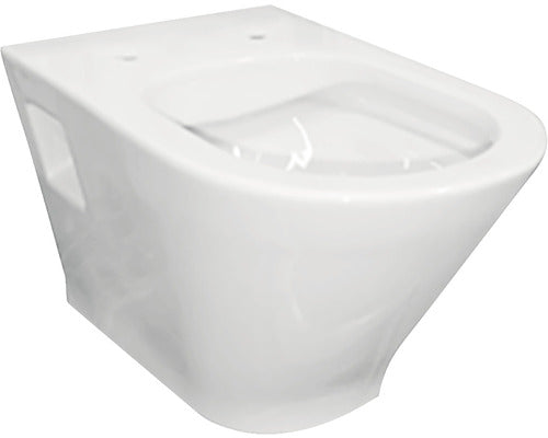 Vas WC Suspendat, Roca The Gap Round Rimless, Alb