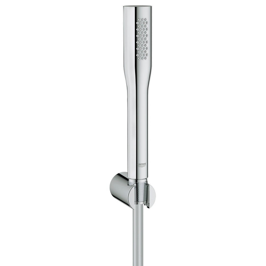 Set para de dus Grohe Euphoria Cosmopolitan Stick 27369000, 1/2'', universal, 1 pulverizare, furtun 1.5 m, anti-calcar, crom