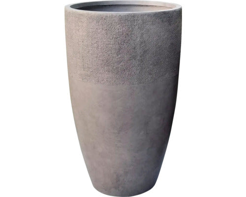 Ghiveci Lafiora Sober Grc Ø 45 Cm H 77 Cm Beton Maro