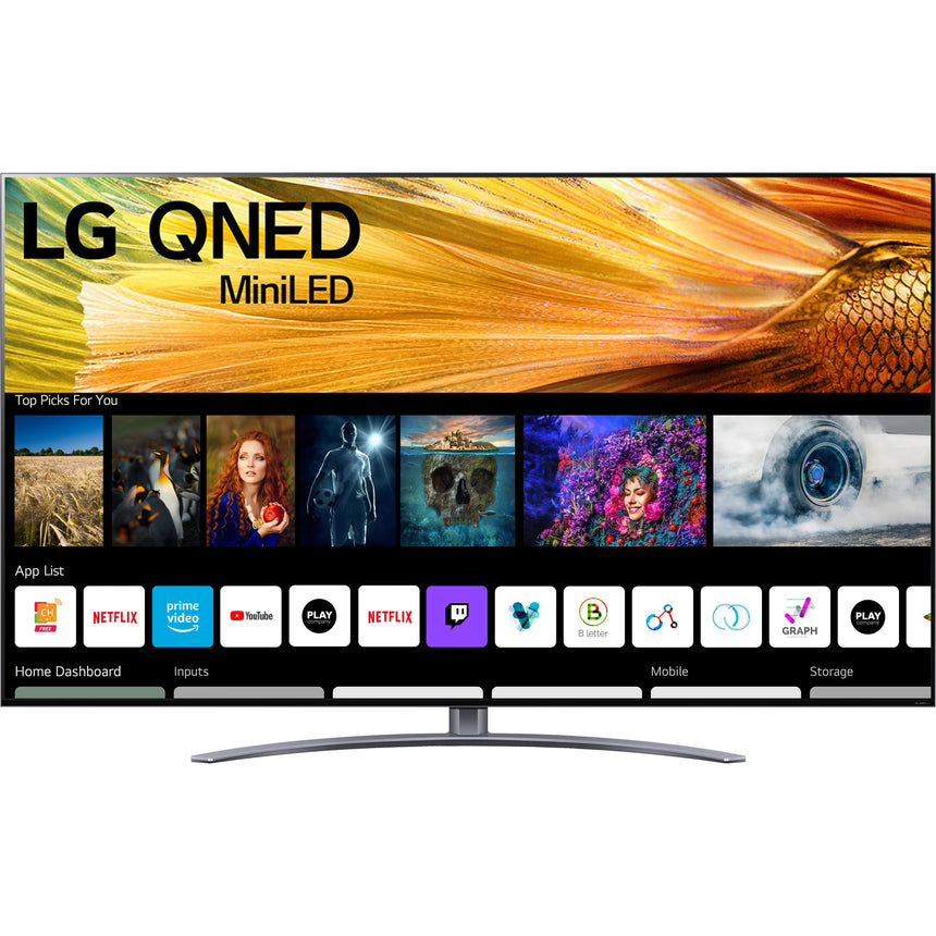 Televizor LG 75QNED913PB, 191 cm, Smart, 4K Ultra HD, LED, clasa G