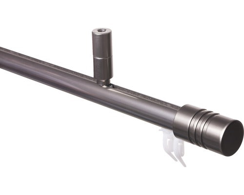 Galerie Simpla Aluminiu, Prindere De Tavan, Ø 20 Mm Inox 100 Cm - Cilindru Striat
