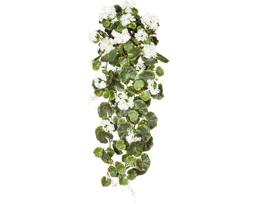 Planta Artificiala Muscata Curgatoare H 80 Cm Alb
